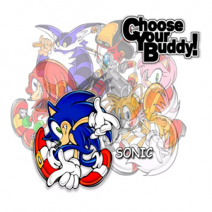 Sonic Adventure beta character select