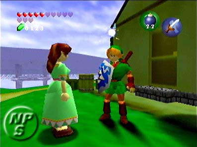 Aria in Zelda 64DD
