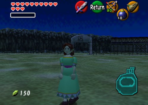 aria restored model in ocarina of time