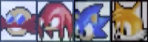 Some of the prototype's character icons.
