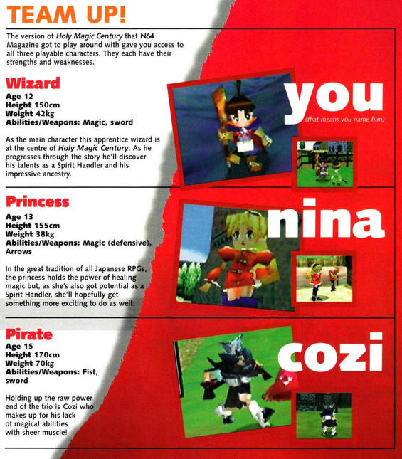 quest-64-beta-nina-cozi-characters