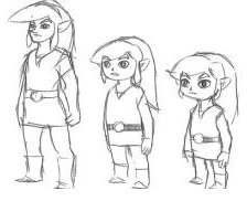 zelda wind waker adult link growing-up