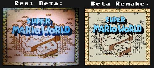 Super Mario World (USA) prototype discovered and released - My