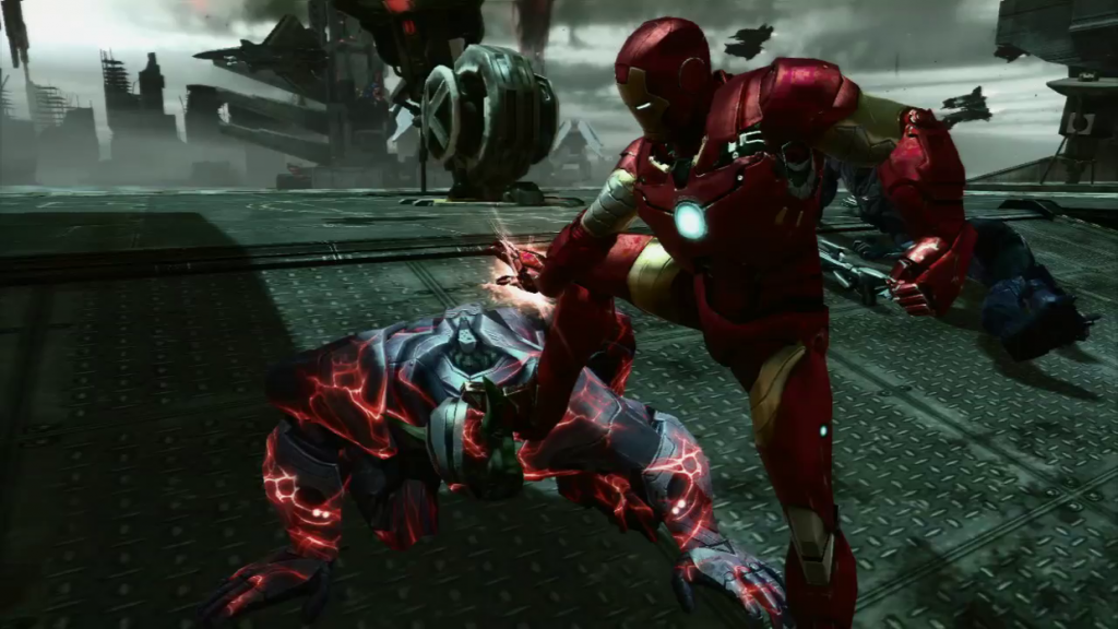 Cancelled Avengers Game - Iron Man Ground Finisher