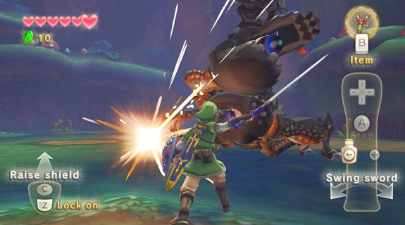 zelda skyward sword beta demo