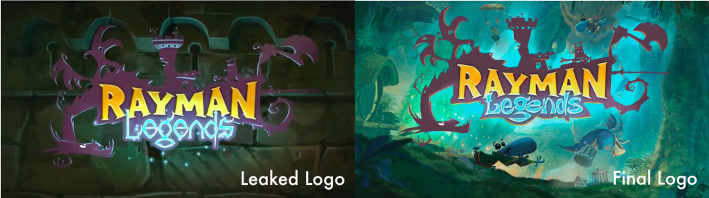 Rayman Legends Logo Comparison