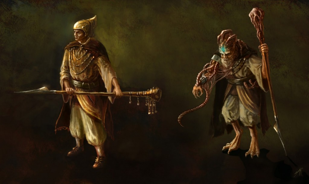 Young + Old Emperor - Kings Crytek Concept Art