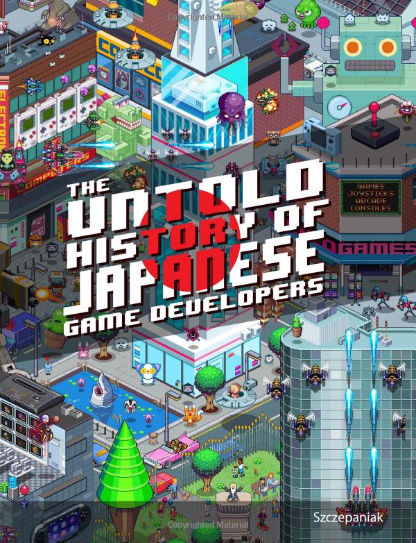 The Untold History of Japanese Game Developers Book Gold Cover
