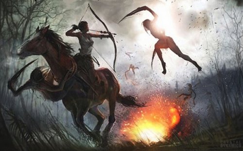 tomb-raider-ascension-cancelled-horse-battle