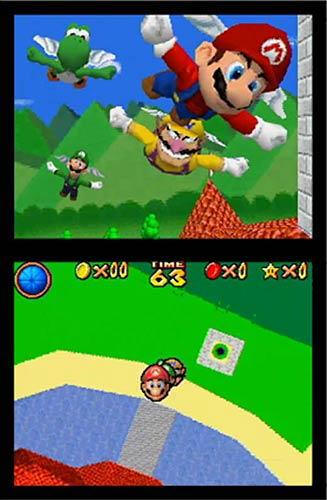 super mario 64 ds mini games