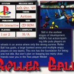 Roller Ball [Playstation, N64, PC - Cancelled]