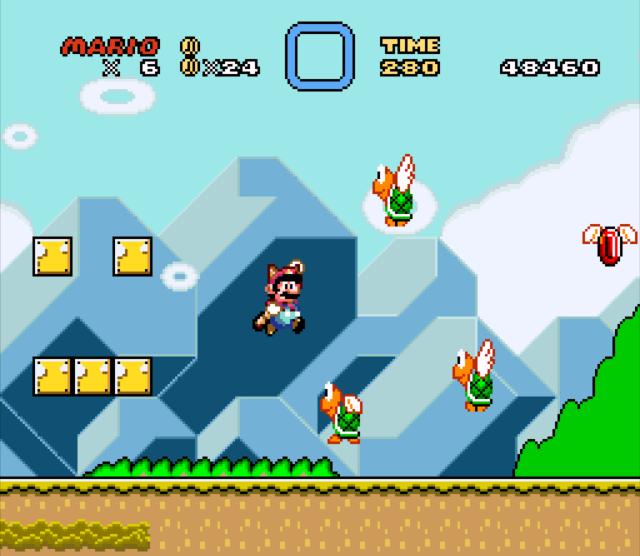 Play SNES Super Mario World Beta Edit (Beta) Online in your