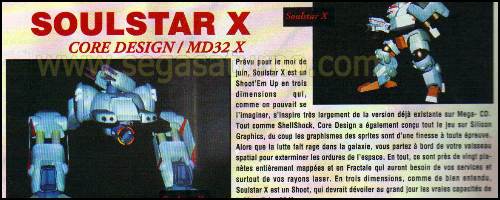 Soulstar X (32X) leaked and preserved!