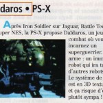 Daidaros [PSX - Cancelled? No, released on the Saturn!]