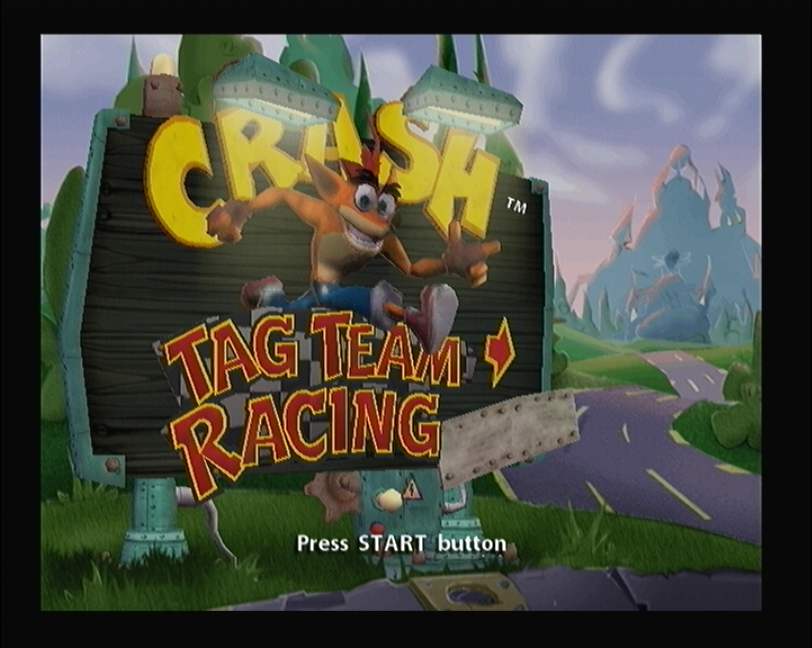 leeuwerik Trappenhuis Ecologie Crash Tag Team Racing [Beta - PS2 / XBOX / GameCube / PSP] - Unseen64