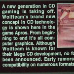 Apros: Tenku no Sho (WolfTeam) [Sega Mega CD - Cancelled]