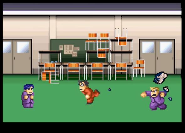 Downtown Nekketsu Monogatari Parody Edition Gba